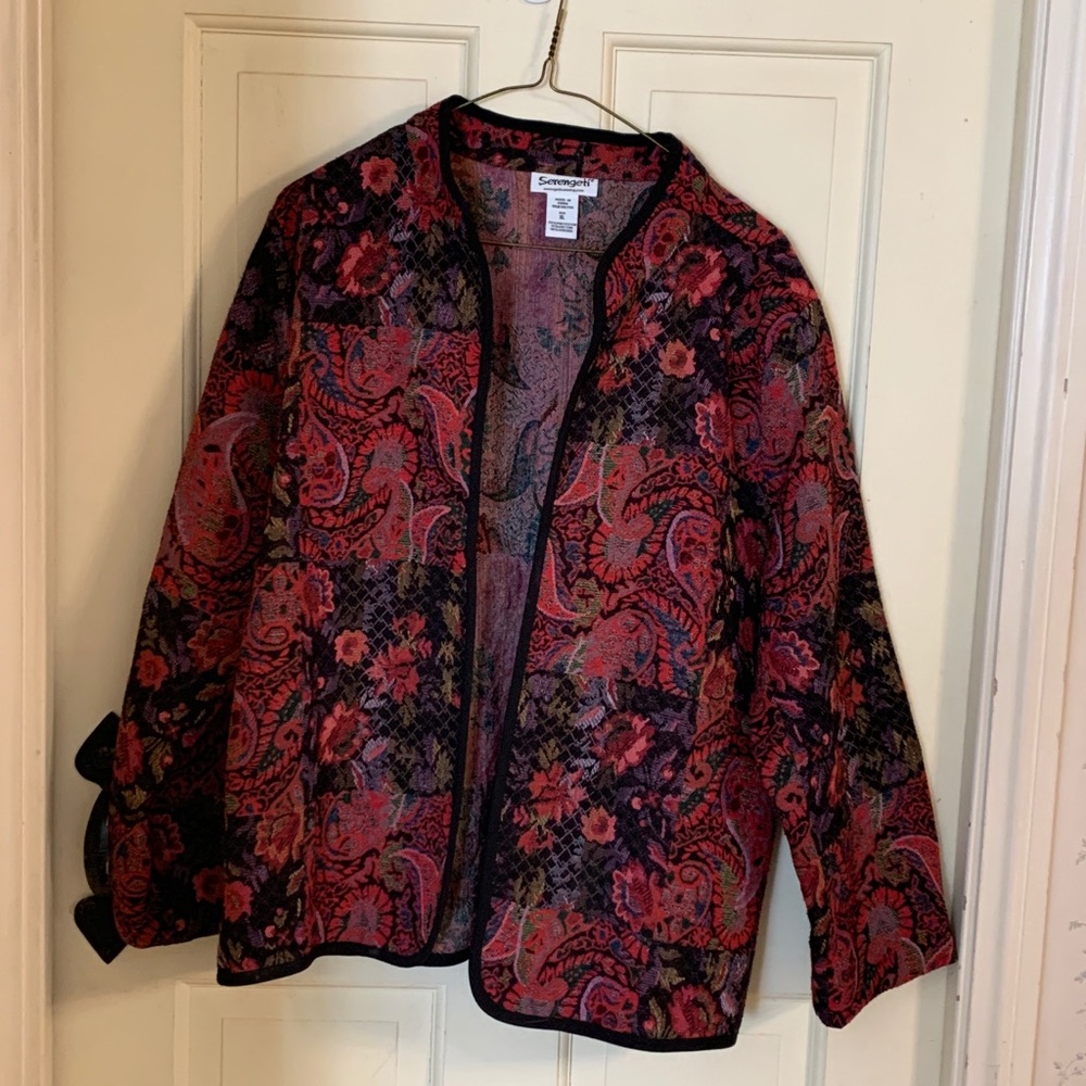 Floral/Paisley Dressy Jacket